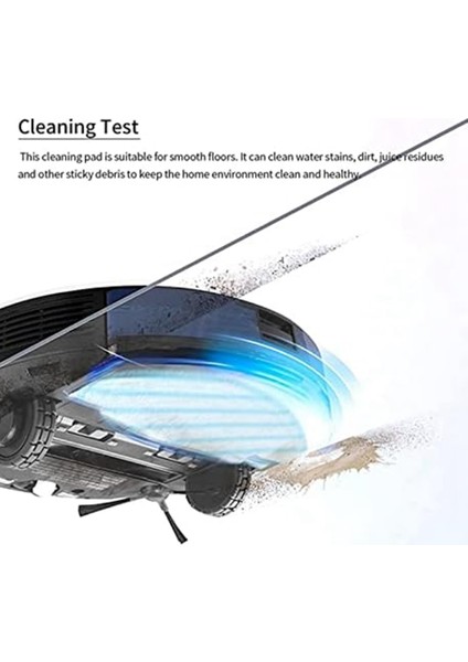 240 Adet Mikrofiber Paspas Pedleri Deebot Ozmo T8 Elektrikli Süpürge Yıkanabilir Paspas Bezi Paçavra (Yurt Dışından) fırsatları