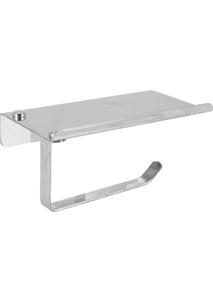18X9X7 cm Lüks Gümüş Paslanmaz Duvara Monte Banyo Tuvalet Kağıdı Tutucu Raf Rulo Peçete Standı Iş Ailesi Için (Yurt Dışından) fiyatları