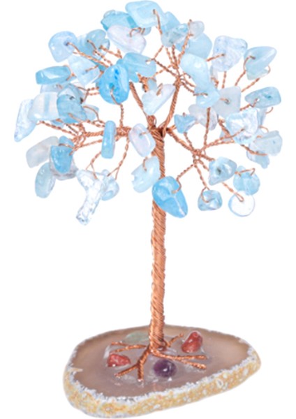 El Yapımı Dokuma Masaüstü Süsleme Sahte Kristal Çakıl Ev Dekor Ofis Masası Süsleme (Yurt Dışından)