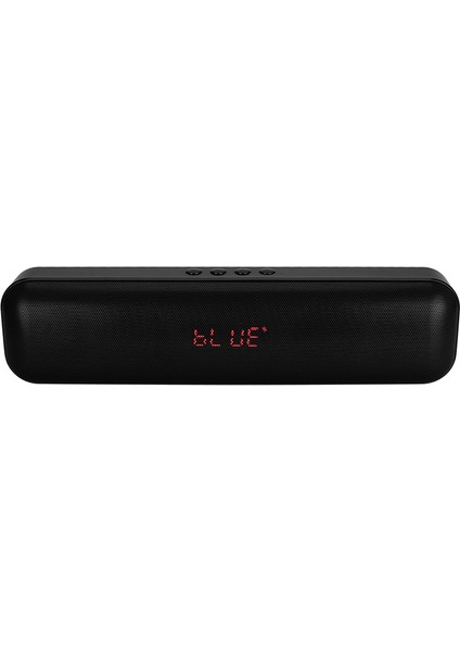 -118 Taşınabilir Masaüstü Bluetooth Hoparlör Hifi Stereo Ses Kutusu Bas Hoparlör Handsfree Çağrı Desteği Tf USB (Yurt Dışından)