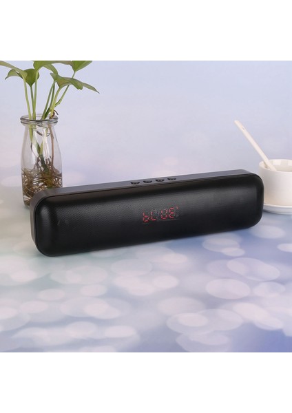 -118 Taşınabilir Masaüstü Bluetooth Hoparlör Hifi Stereo Ses Kutusu Bas Hoparlör Handsfree Çağrı Desteği Tf USB (Yurt Dışından)