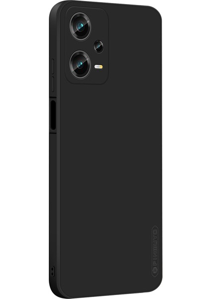 Xiaomi Redmi Için Note 12 Pro+ 5g Hassas Kesimler Tpu Ince Kılıf Düşme Geçirmez Yumuşak Fiber Koruyucu Kapak-Siyah (Yurt Dışından)