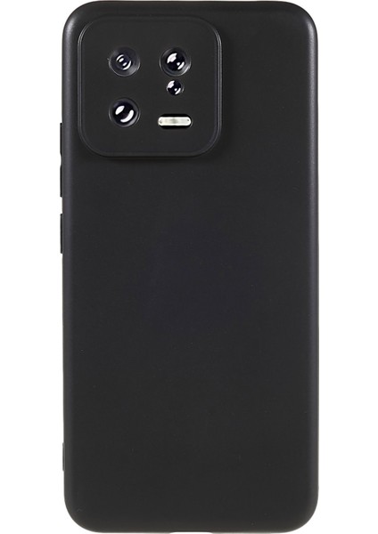 Xiaomi 13 5g Siyah Cep Telefonu Kapağı Mat Esnek Tpu Kılıf Anti-Çizgi Damla Koruma Kabuğu (Yurt Dışından)