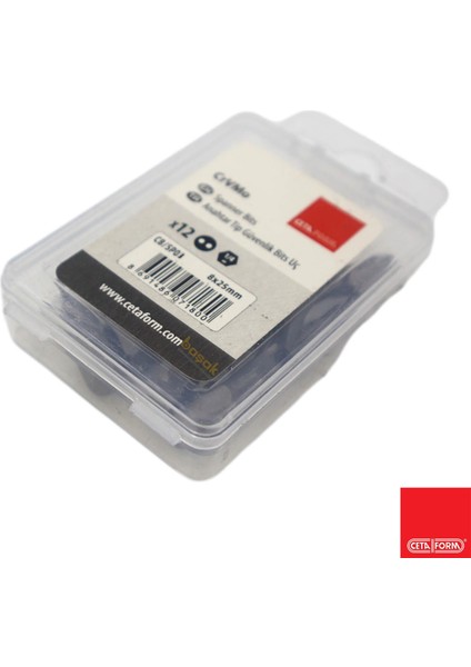 08X25 mm Spanner U Tip Bits Uç CB/SP08 modelleri