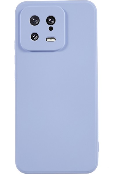 Xiaomi 13 5g Anti-Çizik Tpu Telefon Kasası Fiber Astar Ka Koruyucu Kapak-Light Mor (Yurt Dışından)