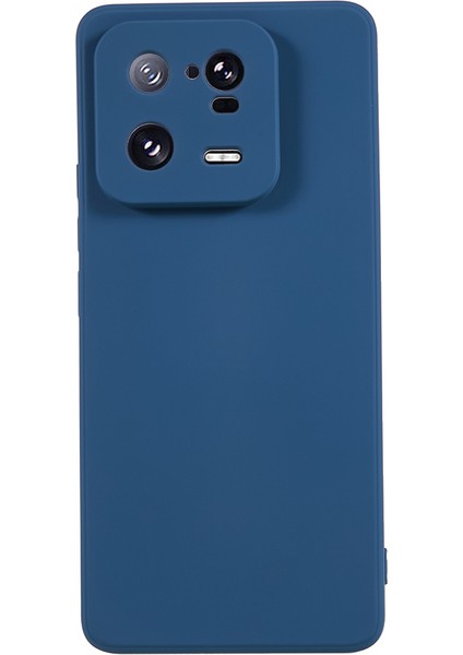 Xiaomi 13 Pro 5g Yumuşak Tpu Şok Geçirmez Kılıf Fiber Astar Ka Telefon Kapağı-Safir (Yurt Dışından)