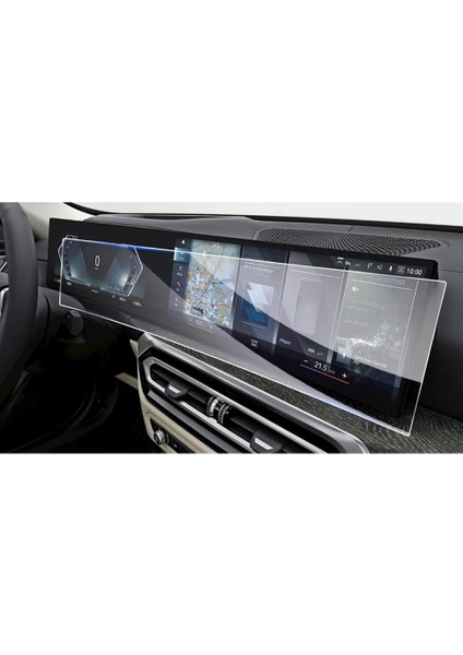 Bmw I5 Ekran Koruyucu Şeffaf Nano Tam Kaplama Tek Parça