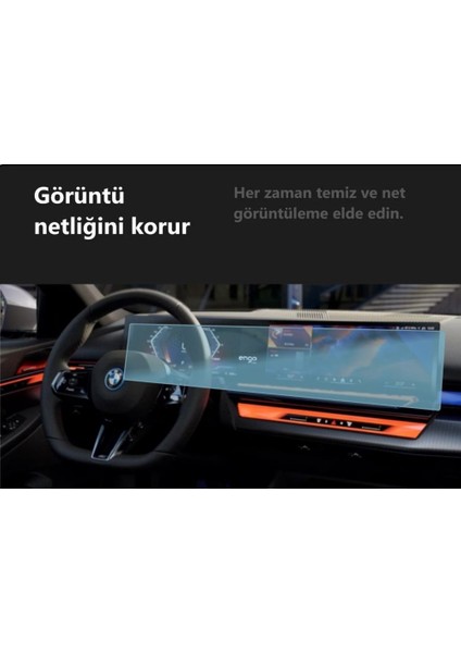 Bmw I5 Ekran Koruyucu Şeffaf Nano Tam Kaplama Tek Parça