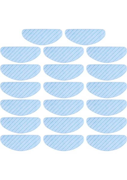 Yıkanabilir Paspas Pedleri Deebot Ozmo T9 T9 Max T9 T8 Elektrikli Süpürge Mikrofiber Mop Bezi Paçavra (Yurt Dışından)