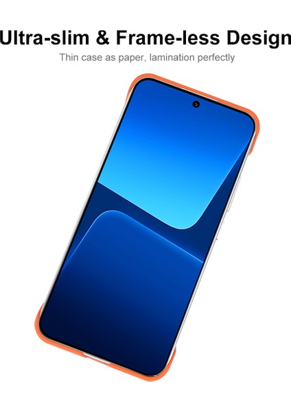 Xiaomi 13 5g Ka Mat Telefon Kılıfı Anti-Çizelge Sabit Pc Arka Kapak-Turuncu (Yurt Dışından) fiyatları