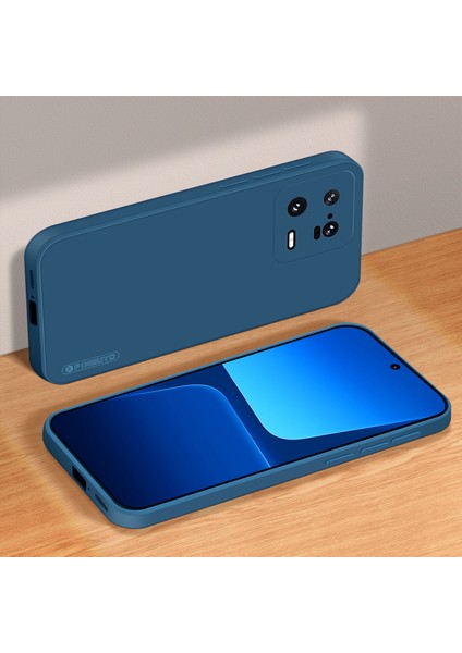 Xiaomi 13 Pro 5g Tpu Telefon Kılıfı Fiber Akın Astar Cep Telefonu Kapağı-Koyu Mavi (Yurt Dışından) fiyatları