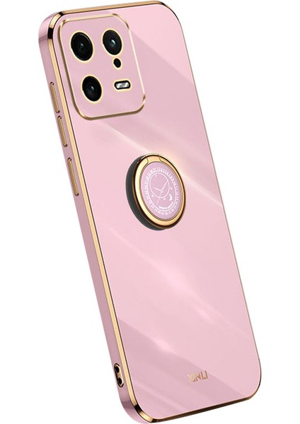 Xiaomi 13 5g Için Xinli Elektrapan Telefon Kılıfı Kickstand-Mor ile Şok Geçirmez Tpu Kapağı (Yurt Dışından)