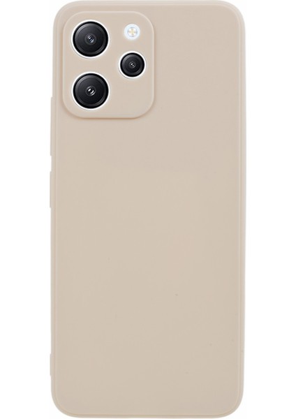 Xiaomi Redmi 12 4g Için Yumuşak Tpu Telefon Kapağı Hassas Kesim Düz Kenar Cep Telefonu Kapağı-Beyaz (Yurt Dışından)
