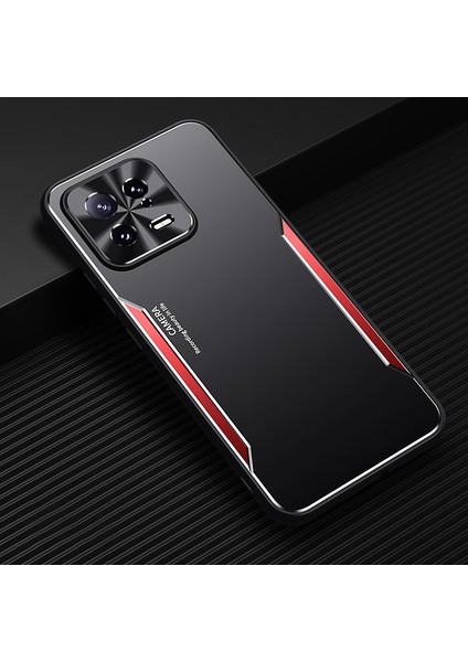 Xiaomi Için Anti-Rust Alüminyum Alaşım Tpu Telefon Kılıfı 13 Damla Koruma Cep Telefonu Kapağı-Kırmızı (Yurt Dışından) fiyatları