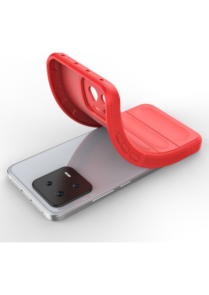 Xiaomi 13 5g Sağlam Arka Kapak Damla Geçirmez Koruma Esnek Tpu Telefon Kasası-Kırmızı (Yurt Dışından) fiyatları