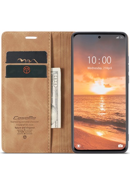 Xiaomi 13 Pro 5g Cüzdan Stand Telefon Vaka Telefon Deri Kapağı-Kahverengi (Yurt Dışından) fiyatları