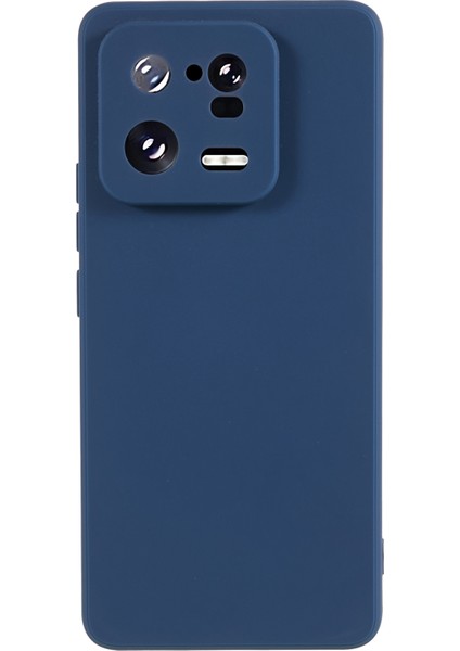 Xiaomi 13 Pro 5g Düz Kenar Tpu Tpu Kılıfı Kesin Kesme Lens Koruma Telefon Kapağı-Sapphire (Yurt Dışından)