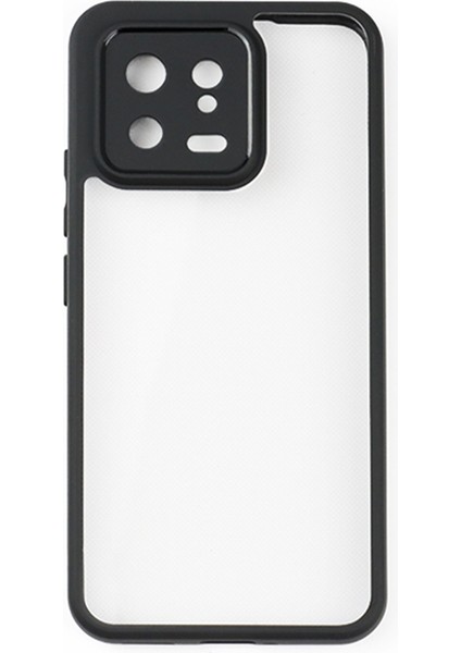 Xiaomi 13 Süper Ince Tpu+Pc Telefon Kılıfı Hd Şeffaf Toz Geçirmez Cep Telefonu Kapağı (Yurt Dışından)