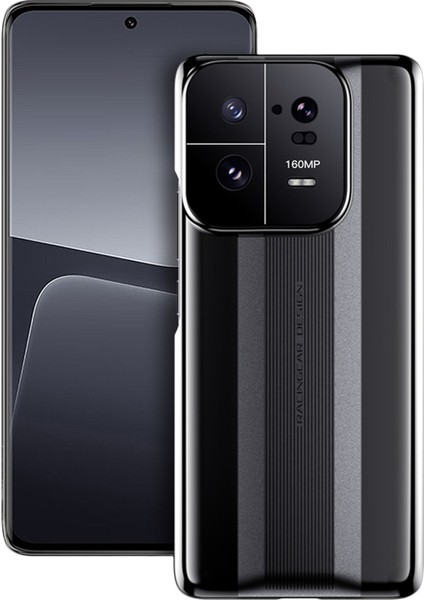 Xiaomi 13 Pro 5g Kamera Koruması Için Telefon Şok Geçirmez Kılıf Elektrikle Sabit Pc Anti-Çizelge Kapağı-Siyah (Yurt Dışından)