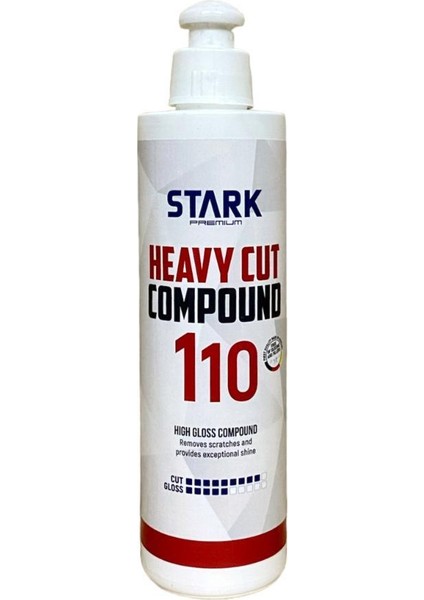 Stark 110 Heavy Cut Compound Çizik Giderici Pasta 250GR