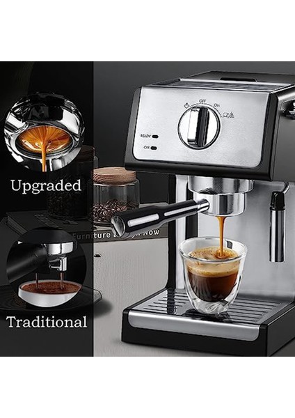 ECP3420/ECO310/EC155 Için 51MM Dipsiz Taşınabilir Filtre, 51MM Filtre Amfibi Fordelonghi Espresso Makinesi (Yurt Dışından) fırsatları