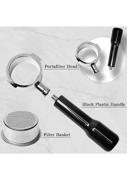 ECP3420/ECO310/EC155 Için 51MM Dipsiz Taşınabilir Filtre, 51MM Filtre Amfibi Fordelonghi Espresso Makinesi (Yurt Dışından) indirimleri