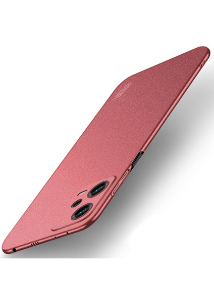 Xiaomi Redmi Için Pc Telefon Kılıfı Not 12 Pro+ 5g/not 12 Explorer 5g Telefon Kapağı-Kırmızı (Yurt Dışından)