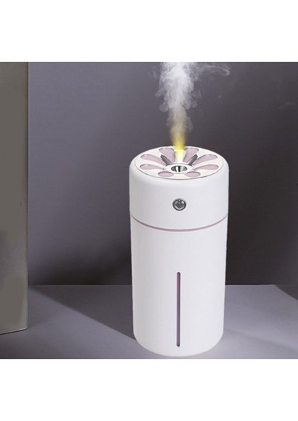 Akıllı Hatırlatma Mini Nemlendirici USB Ev Ultrasonik Sessiz Nemlendirici Gece Lambası ve Mini Fan Olmadan, Pembe (Yurt Dışından) fiyatları