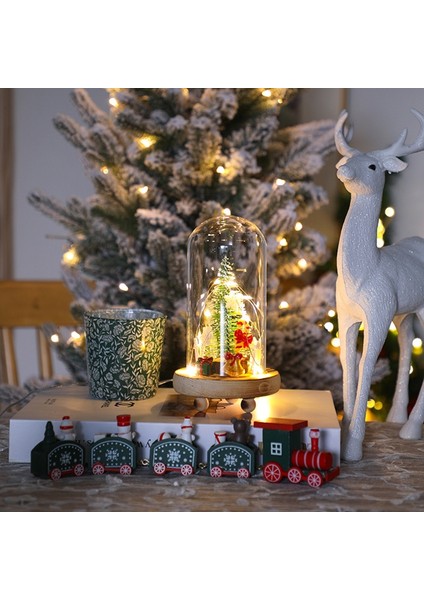 U-Şekilli Şişe Bakır Lamba, Noel Ağacı Dekorasyon Ev Için LED Dize Işık Peri Işıkları, Kar Tanesi Noel (Yurt Dışından)