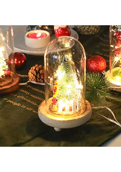 U-Şekilli Şişe Bakır Lamba, Noel Ağacı Dekorasyon Ev Için LED Dize Işık Peri Işıkları, Kar Tanesi Noel (Yurt Dışından)
