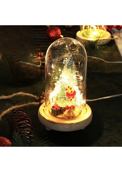 U-Şekilli Şişe Bakır Lamba, Noel Ağacı Dekorasyon Ev Için LED Dize Işık Peri Işıkları, Kar Tanesi Noel (Yurt Dışından)