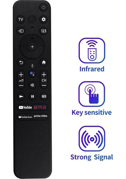 RMF-TX800P Sesli Uzaktan Kumanda 4K Tv Için Değiştirin A80K X80K X81K X85K X90K X95K Serisi -55X80K -65X80K (Yurt Dışından) fiyatları