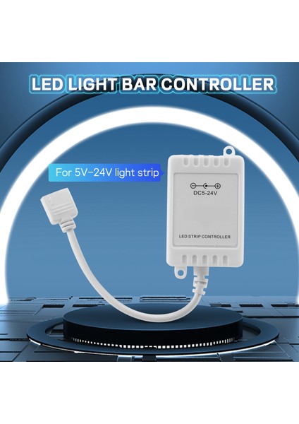 Tuya Zigbee Akıllı LED Denetleyici Rgb Işık Şeridi Için 5V-24V Uyumlu Zha ZIGBEE2MQTT Tasmota Alexa Ev (Yurt Dışından)