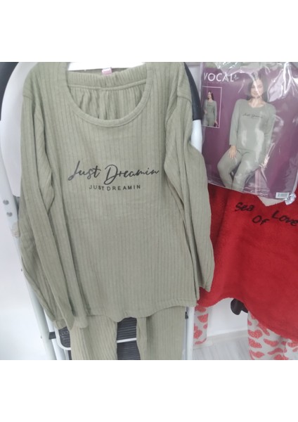 Kadın Interlok Kışlık Pijama Takımı fırsatları