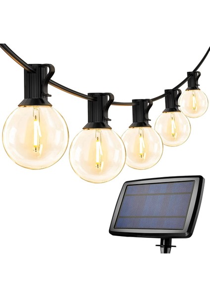 LED Dış Mekan Dize Işıkları G40 Küre Kısılabilir Veranda Işıkları, 27LED ile Su Geçirmez Asılı Dize Işık (Yurt Dışından) fiyatları