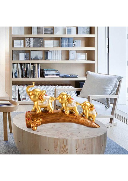 Fil Reçine El Sanatları Ev Dekorasyon Sundurma Oturma Odası Şarap Dolabı Bölme Mobilyaları Retro Fil Süsler Hediye (Yurt Dışından) fırsatları