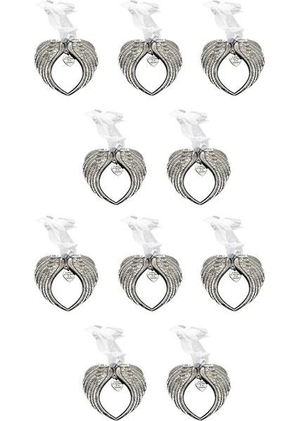 Noel Süsleri Melek Kanadı Bir Kalp Parçası Cennette Noel Ağacı Süslemesi Çift Taraflı Anıt Süsleme (Yurt Dışından) fiyatları