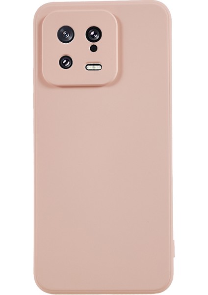 Xiaomi 13 5g Anti-Çizik Tpu Telefon Kasası Fiber Astar Ka Koruyucu Kapak-Pembe (Yurt Dışından)