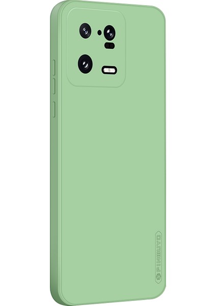 Xiaomi 13 Pro 5g Tpu Için Telefon Kılıfı Fiber Akın Astar Cep Telefonu Kapağı-Matcha Green (Yurt Dışından)