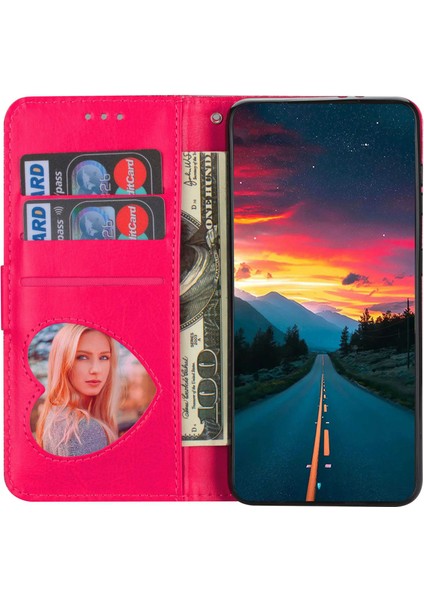 Xiaomi Için 13 Glitter Işıltılı Flip Folio Pu Deri Telefon Kasası Fermuar Cep Manyetik Cüzdan Standı Kapak-Gül-Gül (Yurt Dışından) fiyatları
