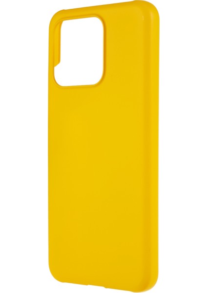 Xiaomi 13 5g Için Ka Glossy Yüzey Minimalist Kasa Sert Pc Şok Geçirmez Koruyucu Telefon Kapağı-Sarı (Yurt Dışından)