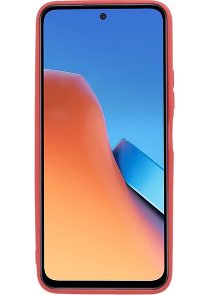 Xiaomi Redmi 12 4g Için Yumuşak Tpu Telefon Kapağı Hassas Kesim Düz Kenar Cep Telefonu Kapağı-Kırmızı (Yurt Dışından) fiyatları