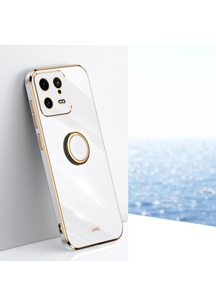 Xiaomi 13 5g Için Xinli Elektrapan Telefon Kılıfı Kickstand ile Şok Geçirmez Tpu Kapağı-Beyaz (Yurt Dışından) fiyatları
