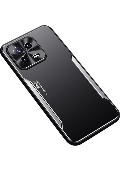 Xiaomi Için Anti-Rust Alüminyum Alaşım Tpu Telefon Kılıfı 13 Damla Koruma Cep Telefonu Kapağı-Gümüş (Yurt Dışından)