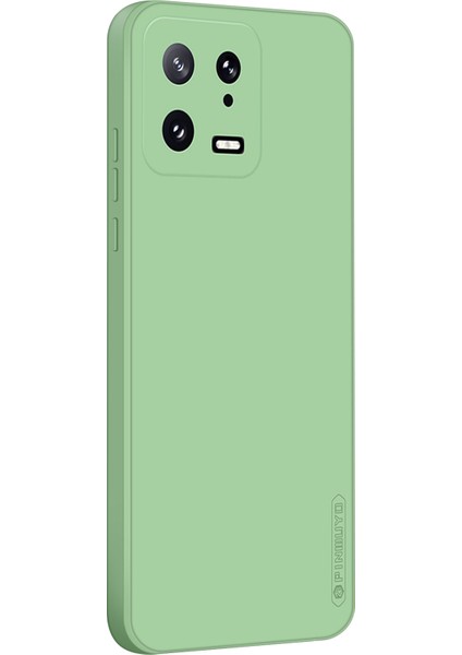 Xiaomi Için Tpu Telefon Kılıfı 13 5g Fiber Akıllı Astar Hassas Kesim Kapağı-Matcha Green (Yurt Dışından)
