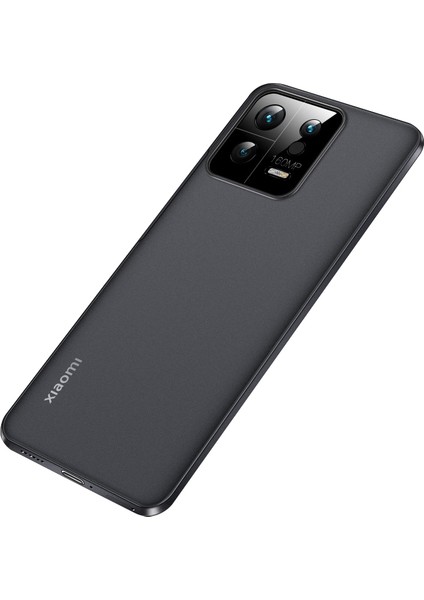 Xiaomi 13 5g Ultra Ince Pp Telefon Kılıfı Için Landırma Önleyici Mat Çizik Dirençli Geri Kılıf-Şeffaf Siyah (Yurt Dışından)