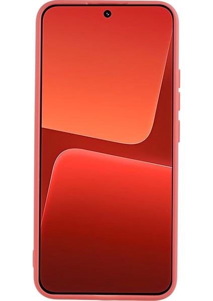 Xiaomi 13 5g Hassas Kesme Telefon Kılıfı Düz ​​kenar Yumuşak Tpu Telefon Kapağı-Hawthorn Red (Yurt Dışından) fiyatları