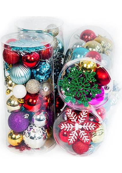 33-38 Adet Noel Partisi Dekorasyon Aksesuarları Kolye Çanta Topu Oturma Odası Duvar Odası Tavan Ev Dekorasyon (Yurt Dışından) fırsatları