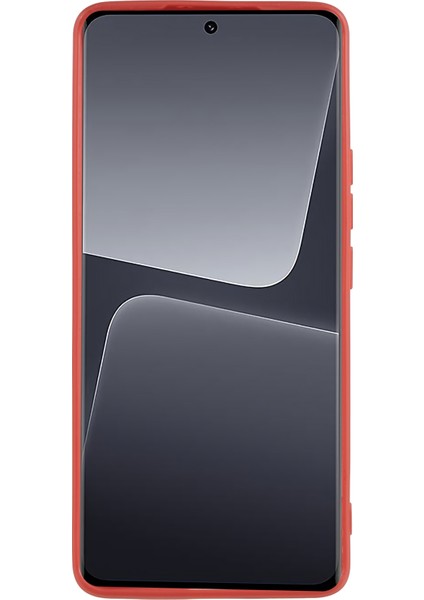 Xiaomi 13 Pro 5g Düz Kenar Tpu Tpu Kılıfı Kesin Kesme Lens Koruma Telefon Kapağı-Hawthorn Red (Yurt Dışından) fiyatları