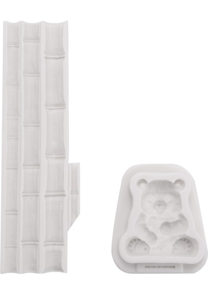 Bambu Panda Silikon Kalıp Fondan Kek Dekorasyon Kalıp Çikolata Kek Için (Yurt Dışından) fiyatları